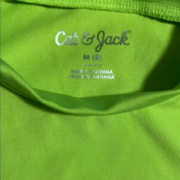 Cat & Jack Swim Set - Lime Green and Gray - Picture 2 of 3